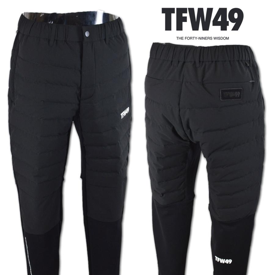 【定価3.5万】TFW49 WARM PANTS 冬仕様 パンツ 暖パン TFW49 防寒パンツ メンズ 秋冬用 黒 M L t072320004 : ROUND OVER