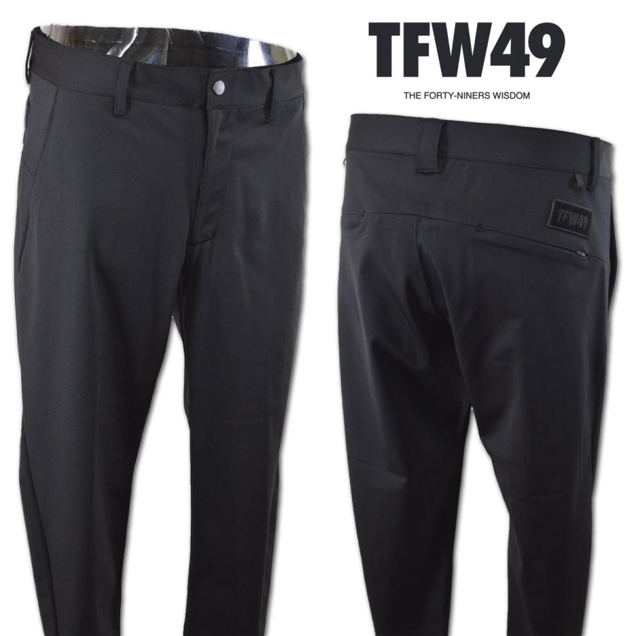 【TFW49 】人気パンツ ブラック　L TFW49 パンツ メンズ 春夏用 黒 M L LL t072410020-bk : ROUND