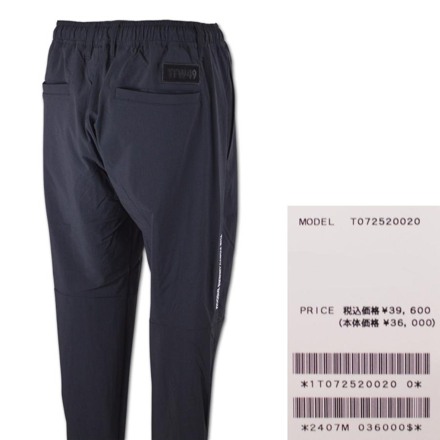 TFW49 パンツ ゴルフ ゴルフウェア 防寒 メンズ 秋冬用 黒 紺
