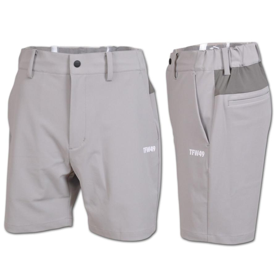 【新品】TFW49 ゴルフ ショートパンツ グレー Mサイズ TFW49 ショートパンツ グレー ゴルフウェア