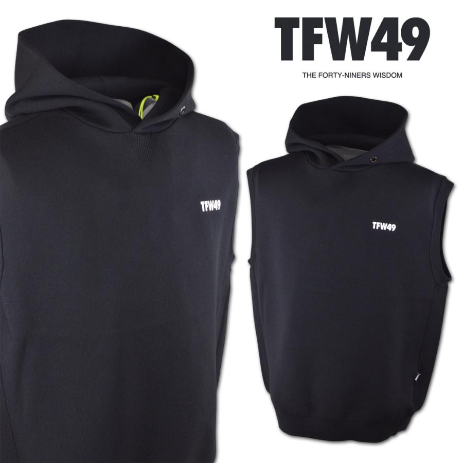 TFW49 ベスト フーディーベスト パーカーベスト KNIT HOODIE VEST