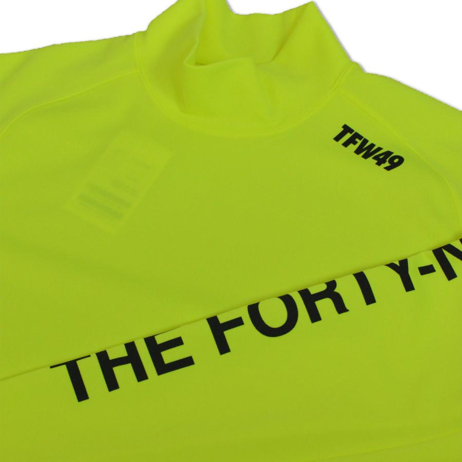 TFW49 長袖モックシャツ メンズ (M)(L) junhashimoto ジュンハシモト  