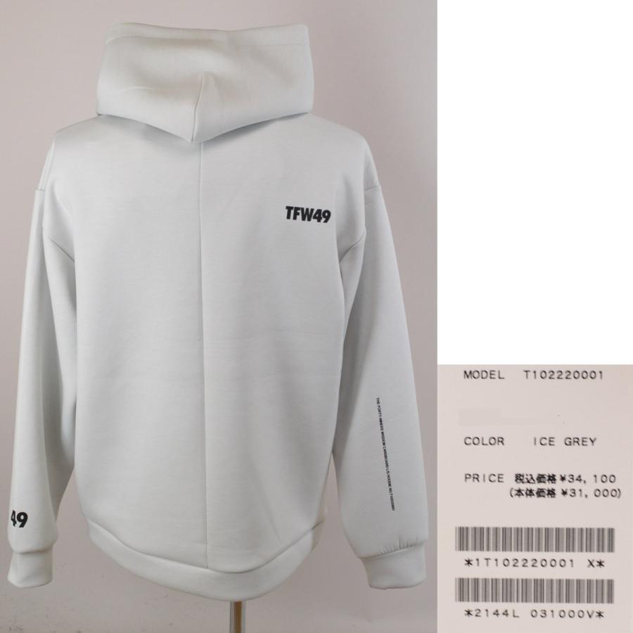 TFW49 パーカー メンズ 秋冬用 グレー M L t102220001 : ROUND OVER