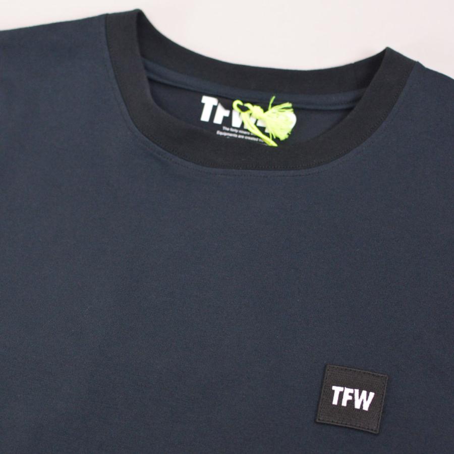 TFW49 長袖Tシャツ ゴルフウェア メンズ ロンT 秋冬用 黒 白 M L LL