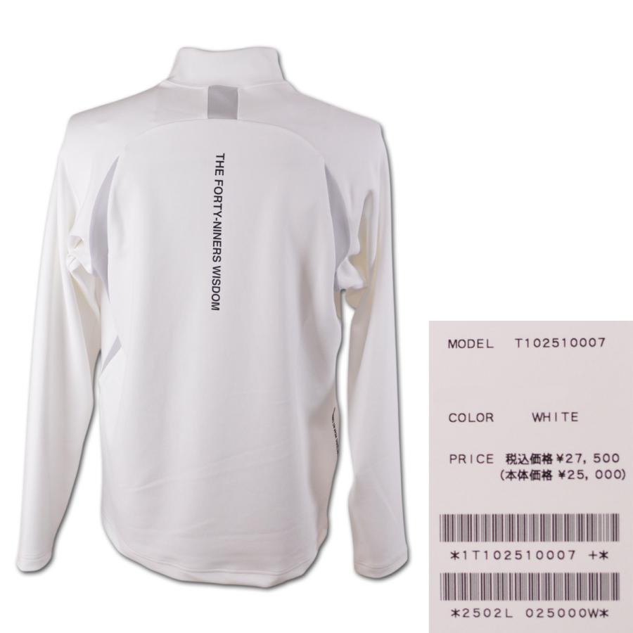 TFW49 長袖ハイネックシャツ ゴルフウェア メンズ SIDE MESH LONG