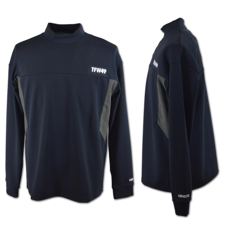 TFW49 長袖ハイネックシャツ モックネック ゴルフ ゴルフウェア メンズ