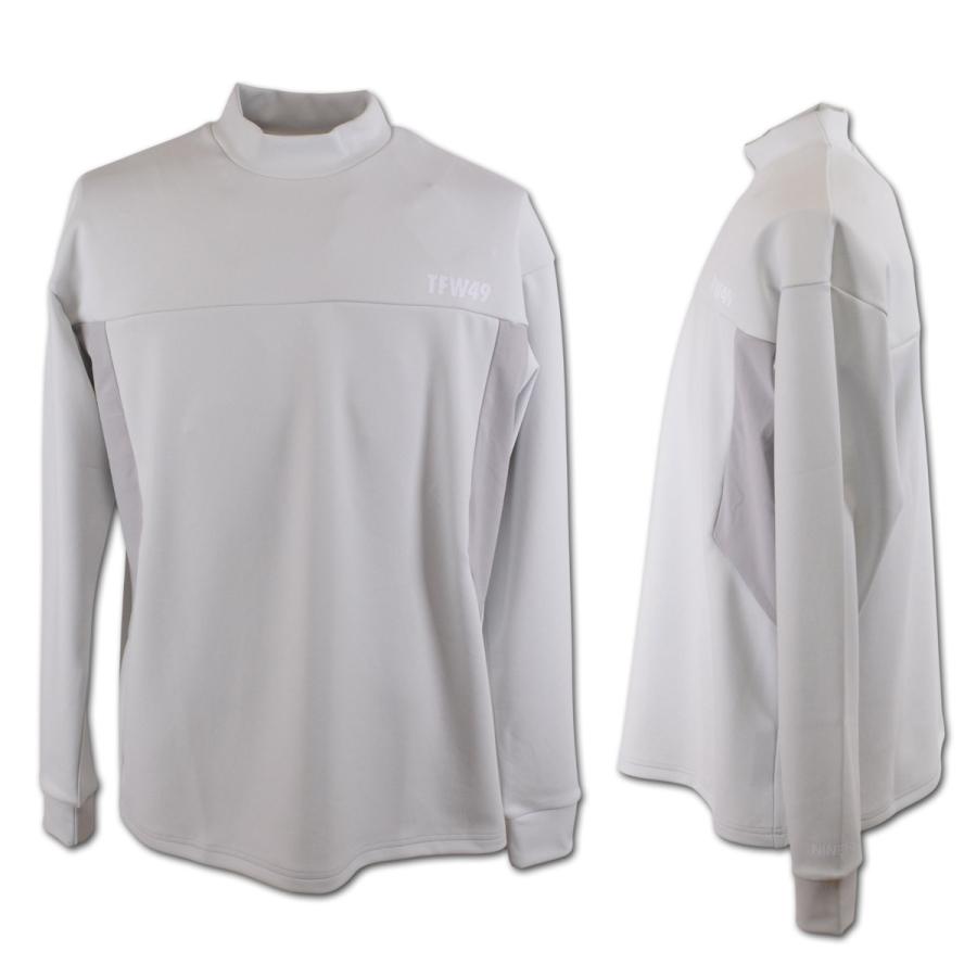 TFW49 長袖ハイネックシャツ モックネック ゴルフ ゴルフウェア メンズ