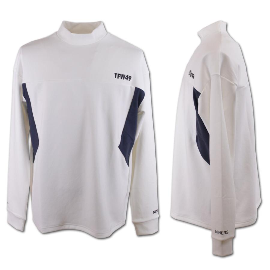 TFW49 長袖ハイネックシャツ モックネック ゴルフ ゴルフウェア メンズ