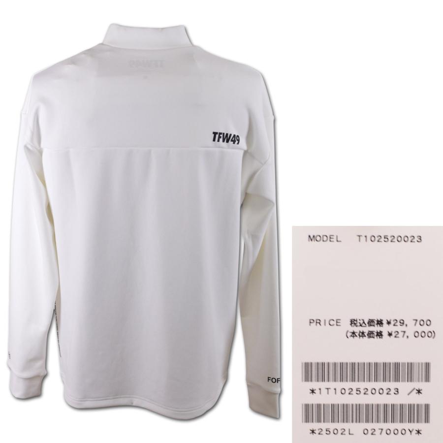 TFW49 長袖ハイネックシャツ モックネック ゴルフ ゴルフウェア メンズ