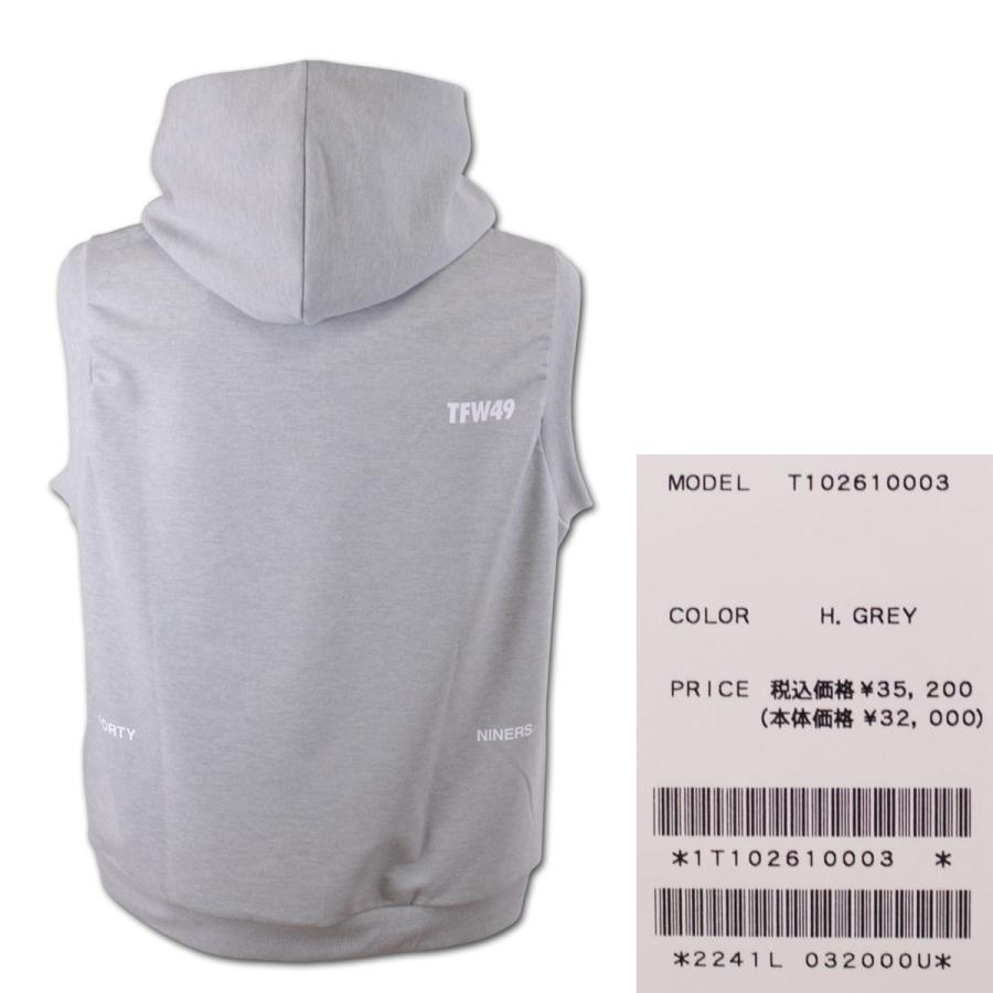 TFW49 ベスト ゴルフウェア メンズ フーディー パーカー RELAX HOODED