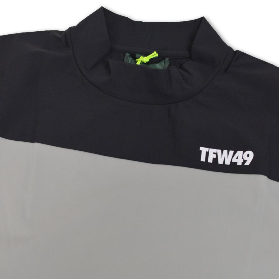 TFW49 半袖ハイネックシャツ ゴルフ ゴルフウェア TRANING MULTI S/S T