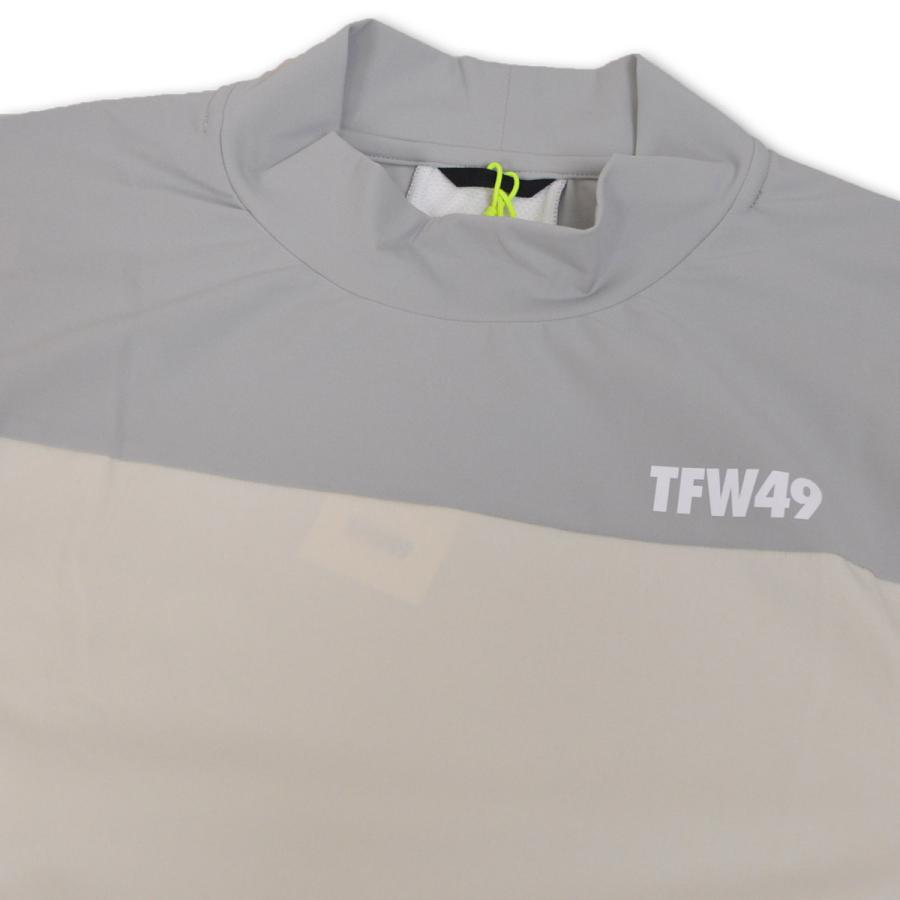 TFW49 半袖ハイネックシャツ ゴルフ ゴルフウェア TRANING MULTI S/S T
