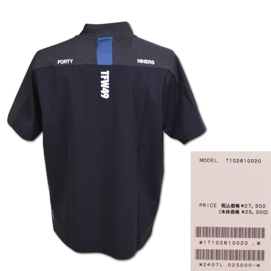TFW49 半袖ハイネックシャツ ゴルフ ゴルフウェア TRANING MULTI S/S T