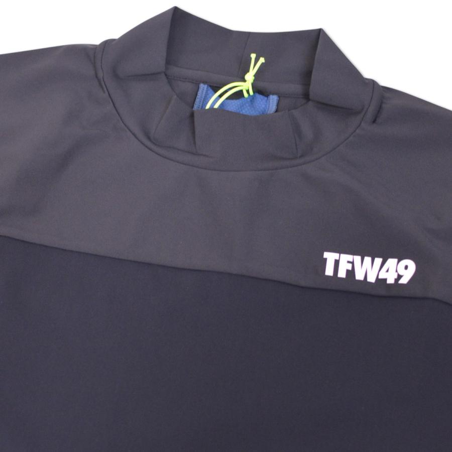TFW49 半袖ハイネックシャツ ゴルフ ゴルフウェア TRANING MULTI S/S T