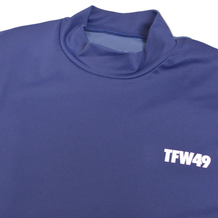 TFW49 半袖ハイネックシャツ ゴルフ ゴルフウェア RELAX MOCK NECK