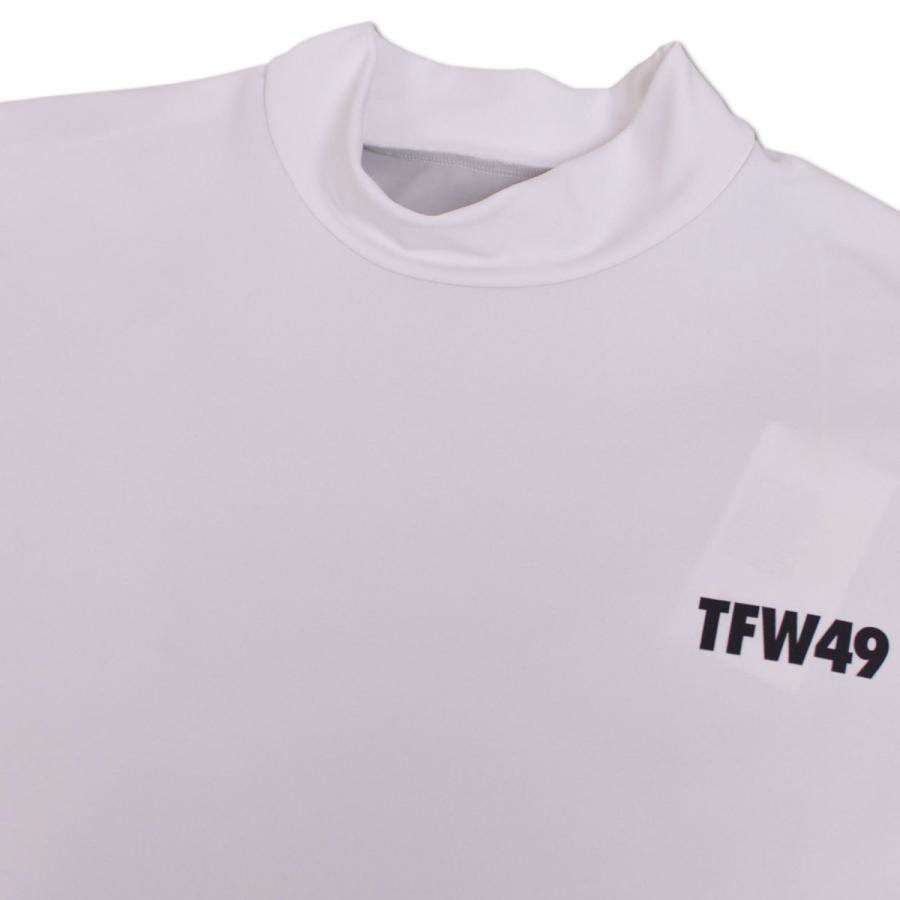 TFW49 半袖ハイネックシャツ ゴルフ ゴルフウェア RELAX MOCK NECK
