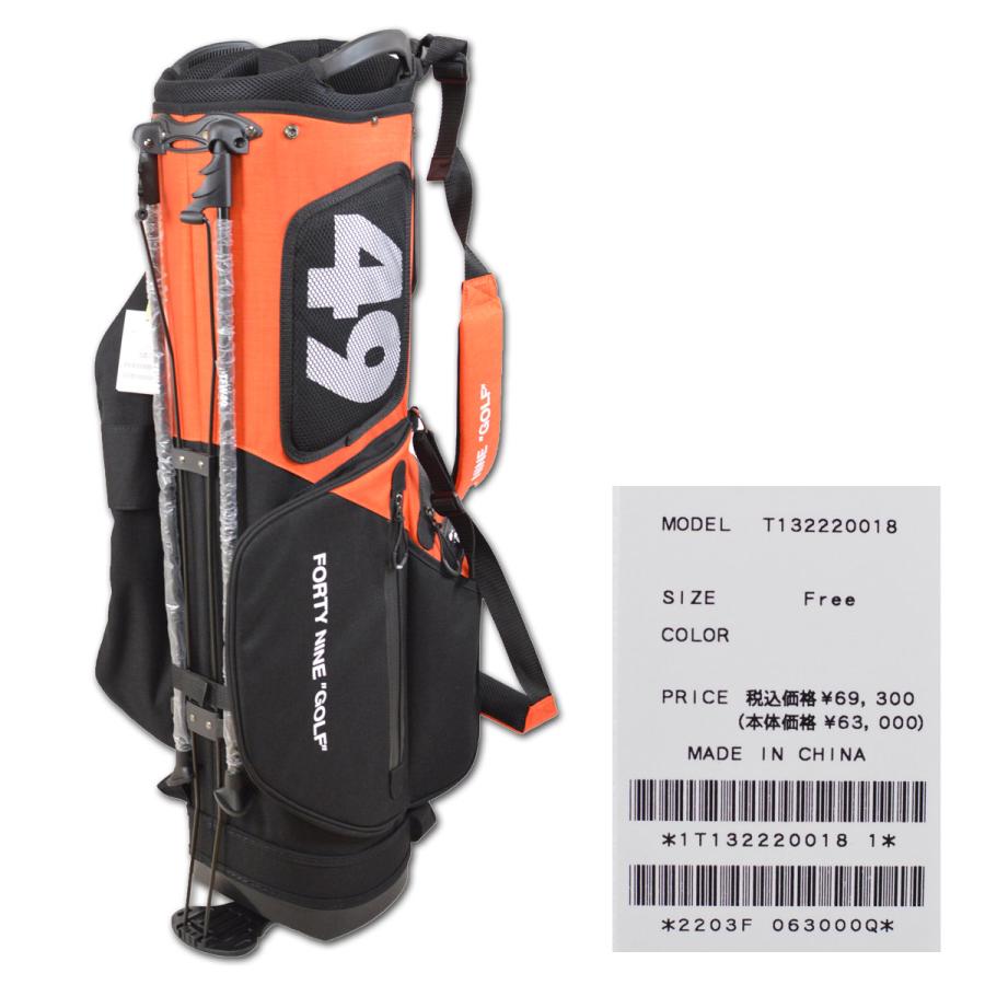 TFW49 キャディバッグ スタンド 9.5インチ ゴルフバッグ レア TFW49 キャディバッグ スタンド 9.5インチ ゴルフバッグ レア