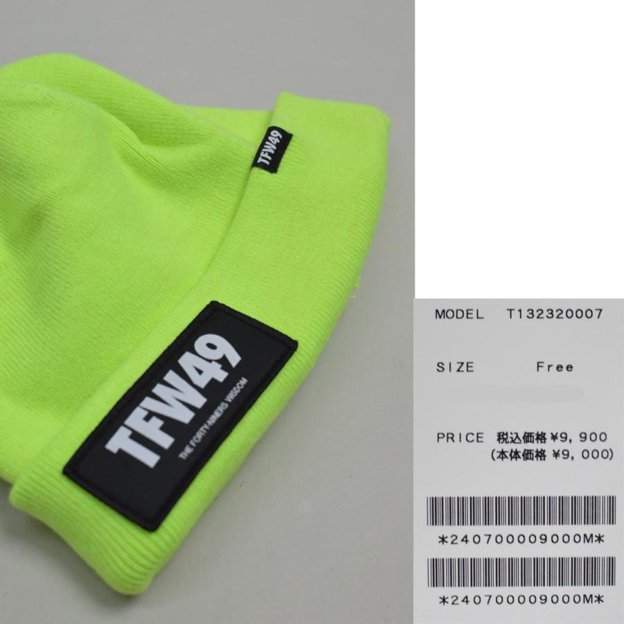 TFW49 ニット帽子 メンズ 黒 グレー イエロー t132320007 : ROUND OVER