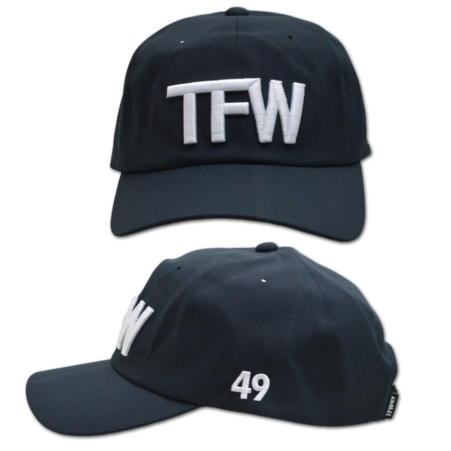 TFW49 フォーティナイナーズ キャップ 黒 TFW49［ティーエフダブリューフォーティーナイン］TFW49 CAP