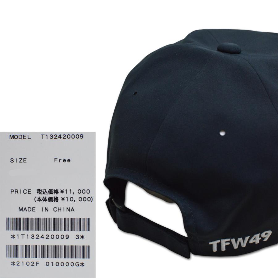 TFW49 キャップ 帽子 ゴルフウェア メンズ ゴルフ TECHNICAL CAP