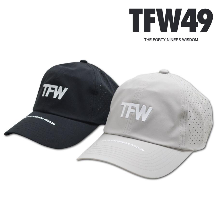 TFW49 ゴルフキャップ　帽子　 ダークグレー TFW49 キャップ帽子 メンズ ゴルフウェア ゴルフ キャップ 帽子 黒