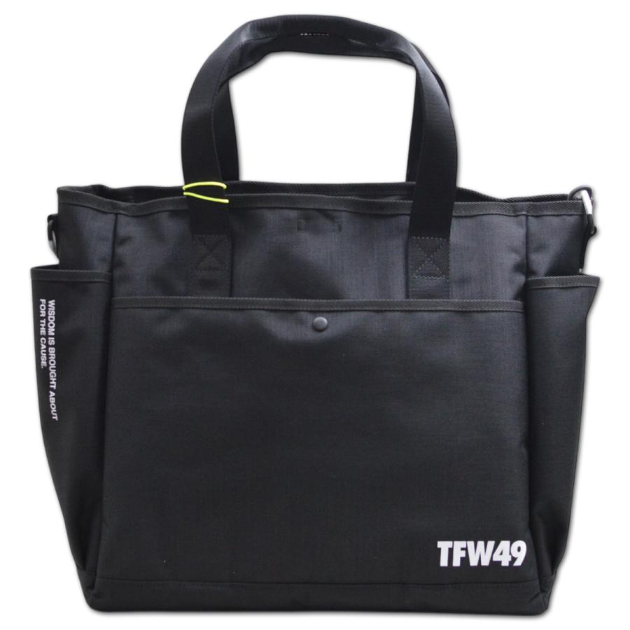 TFW49 トートバッグ トート ゴルフ メンズ NYLON TOTE BAG 黒