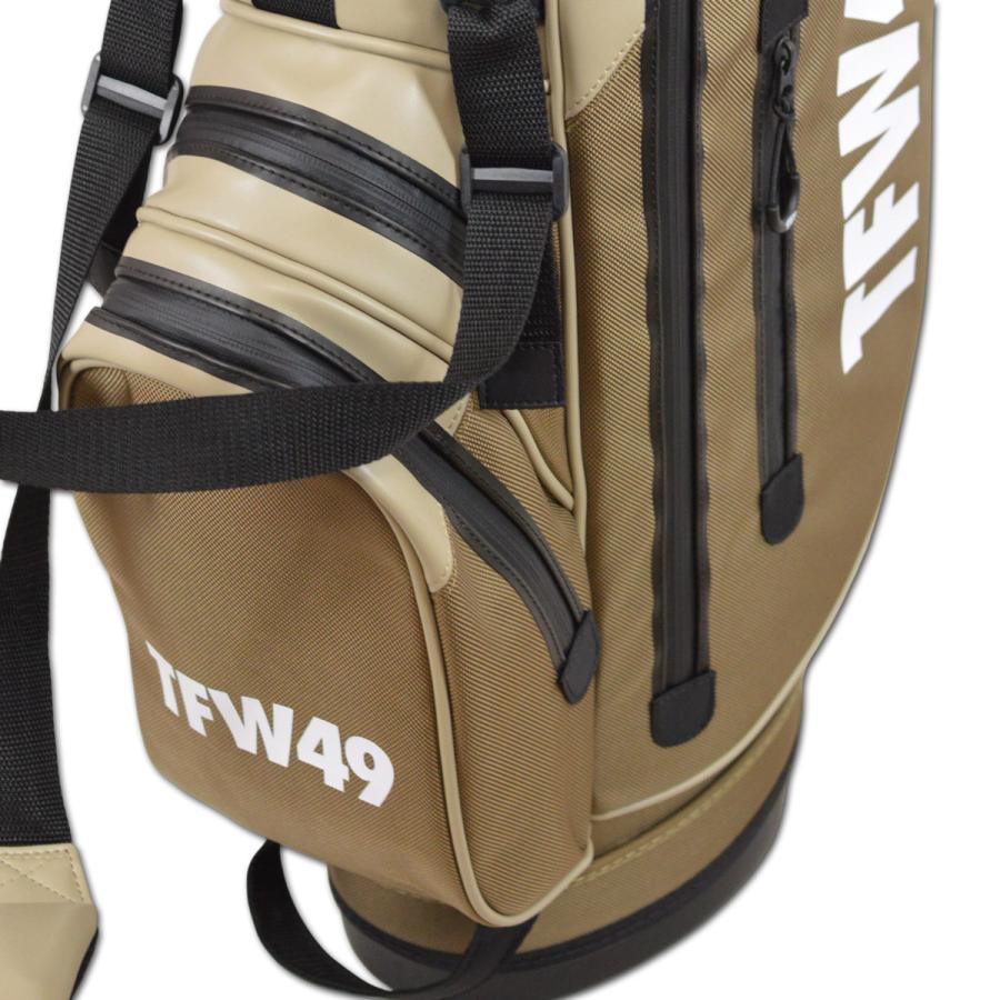 TFW49　キャディーバッグ　ベージュ　ネームタグ付き 楽天市場】TFW49 (ティーエフダブリュウ) キャディーバッグ