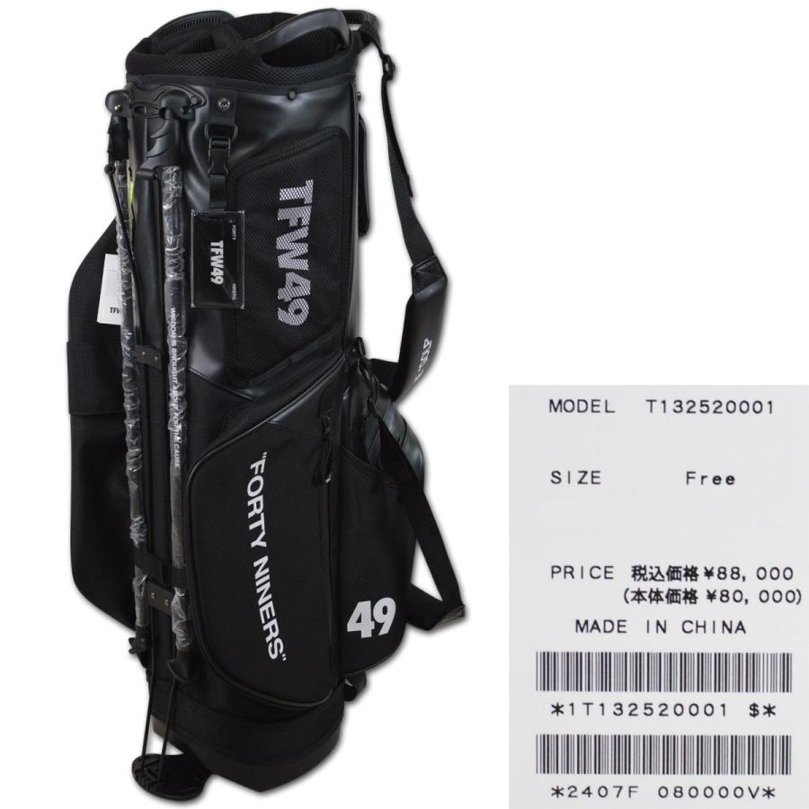 FORTY NINE TFW49 スタンド　キャディバッグ　ブラック 楽天市場】TFW49 ゴルフ キャディバッグ スタンド 9.5型 メンズ