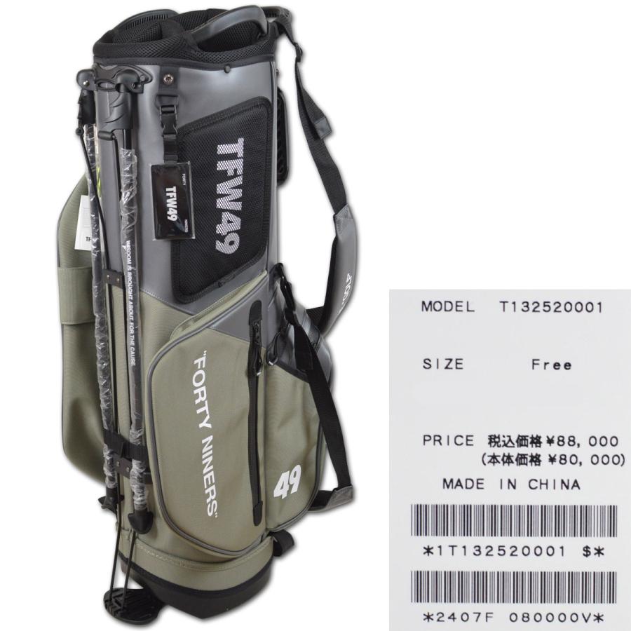 FORTY NINE TFW49 スタンド　キャディバッグ　ブラック 楽天市場】TFW49 ゴルフ キャディバッグ スタンド 9.5型 メンズ