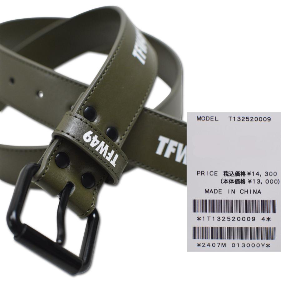 TFW49 ベルト ゴルフウェア メンズ ゴルフ golf 白 黒 カーキ