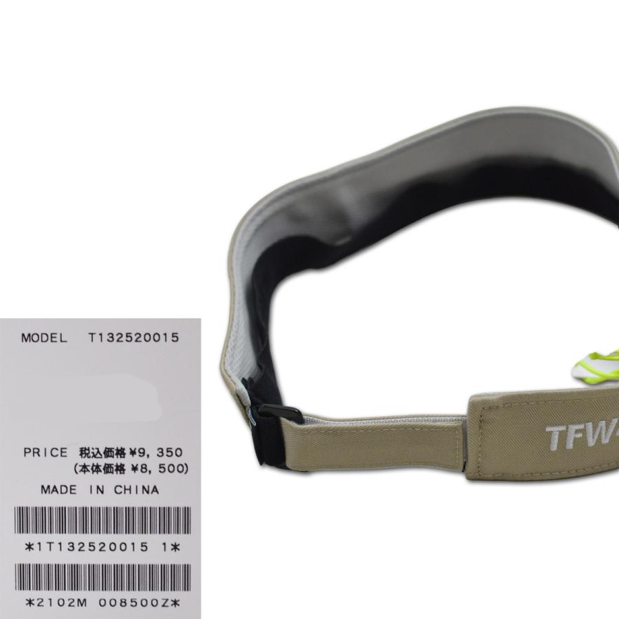 TFW49 サンバイザー バイザー メンズ ゴルフウェア 白 黒 紺