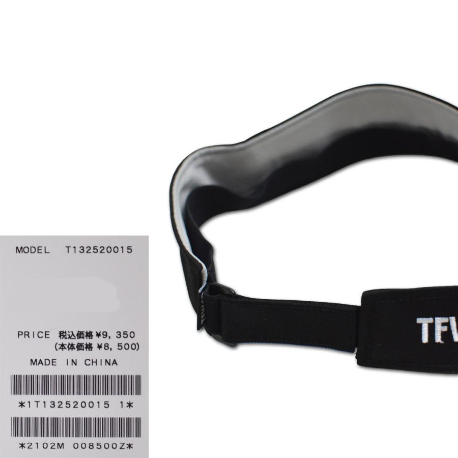 新品☆TFW49☆サンバイザー TWILL SUN VISOR TFW49 サンバイザー バイザー メンズ ゴルフウェア 白 黒 紺