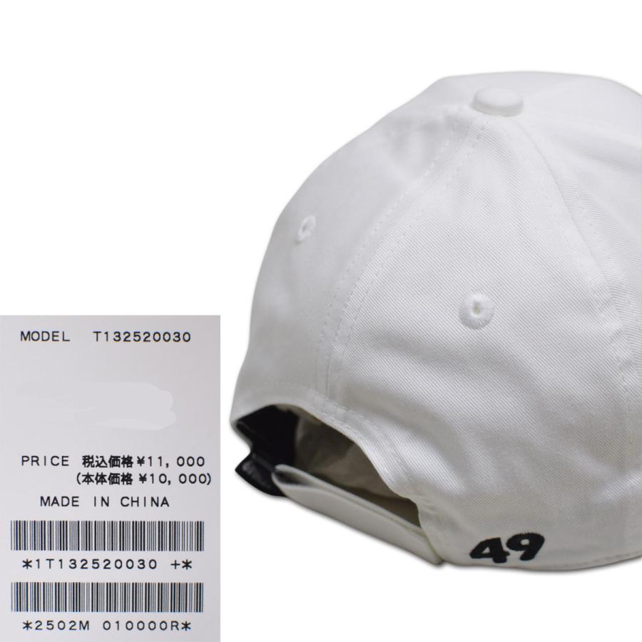 TFW49 キャップ帽子 ゴルフウェア メンズ 黒 白 ベージュ カーブ