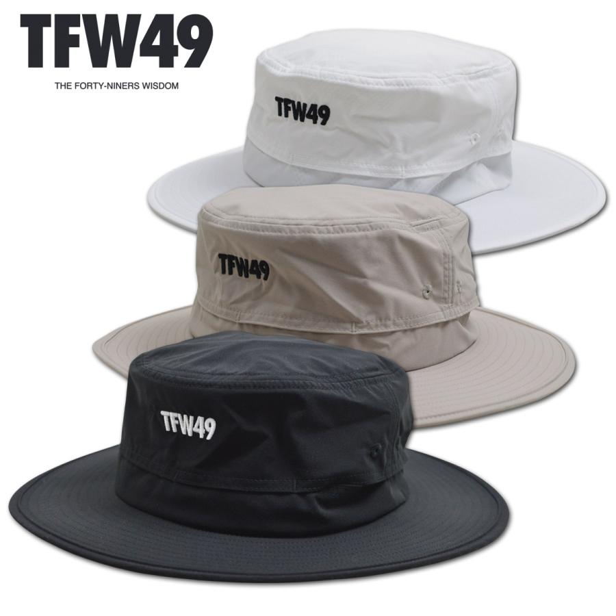TFW49 サファリハット ゴルフウェア メンズ 帽子 白 黒 ベージュ