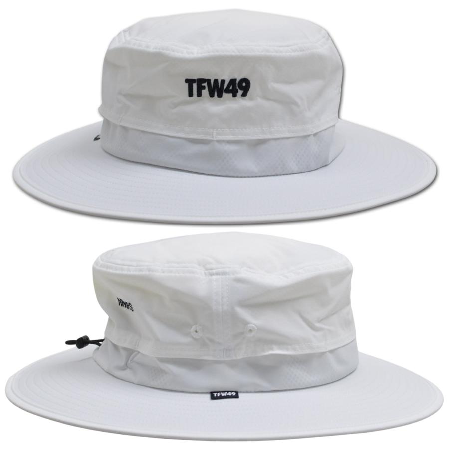 TFW49 サファリハット ゴルフウェア メンズ 帽子 白 黒 ベージュ
