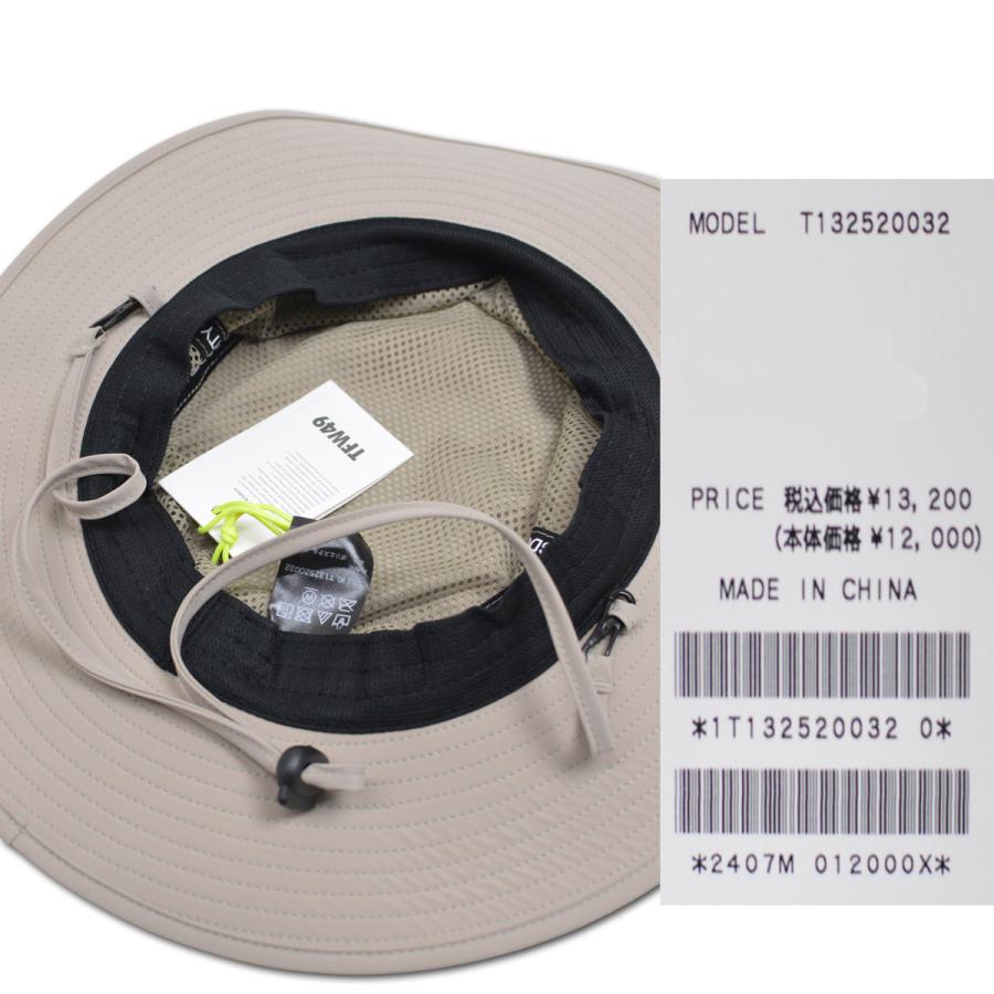 TFW49 サファリハット ゴルフウェア メンズ 帽子 白 黒 ベージュ