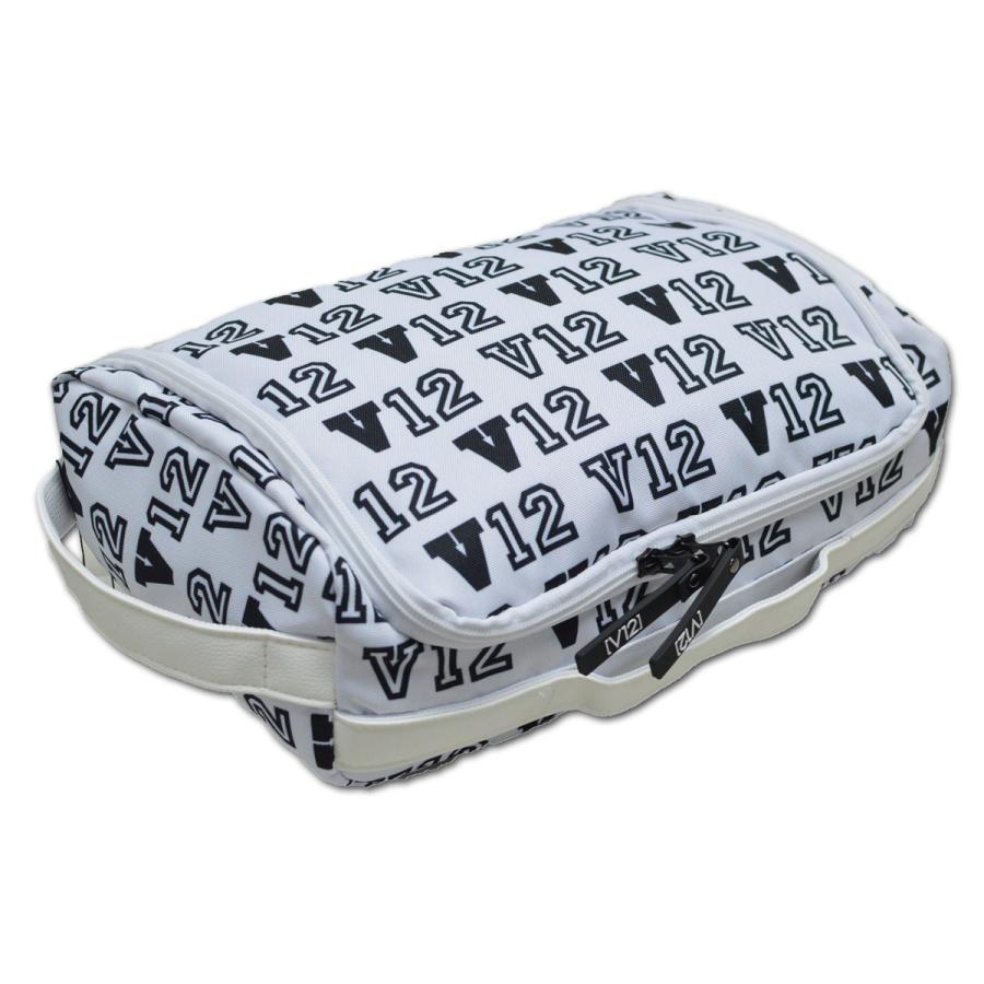 V12 シューズケース メンズ LIVERY SHOES CASE 白 V12（ヴィ・トゥエルヴ） シューズケース メンズ LIVERY SHOES CASE 白