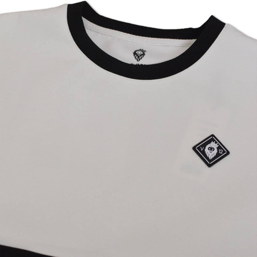 V12 トレーナー メンズ 秋冬用 白 黒 グレー M L LL v122120sw04  