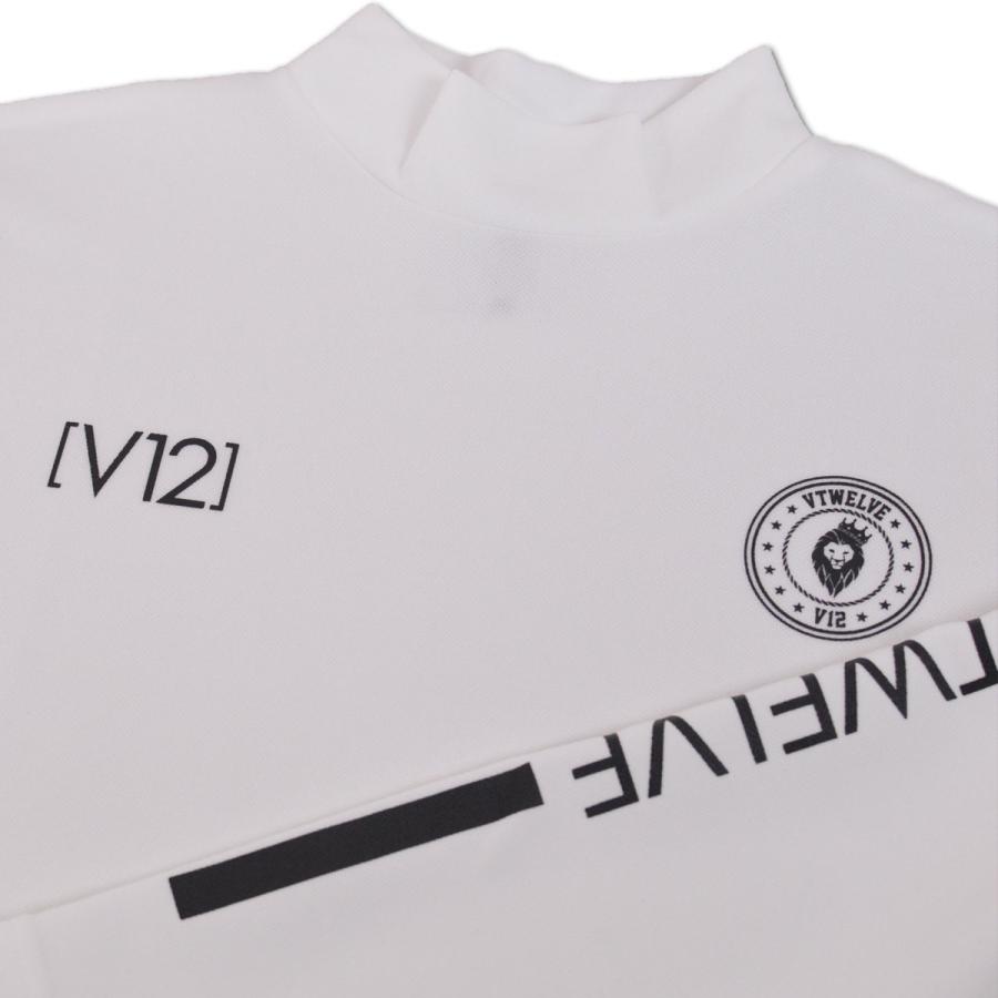 V12 ハイネック長袖シャツ Lサイズ オリーブ ゴルフウェア V12 ハイネック長袖シャツ Lサイズ オリーブ ゴルフウェア V12