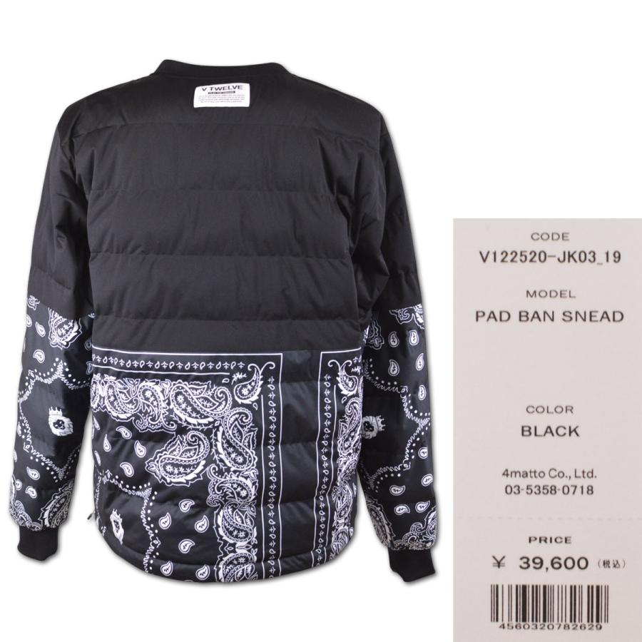 V12（ヴィ・トゥエルヴ） スニードジャック スニード 防寒 中綿 ゴルフ