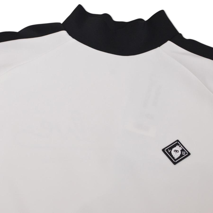 V12（ヴィ・トゥエルヴ） 長袖ハイネックシャツ ゴルフ メンズ SL L/S