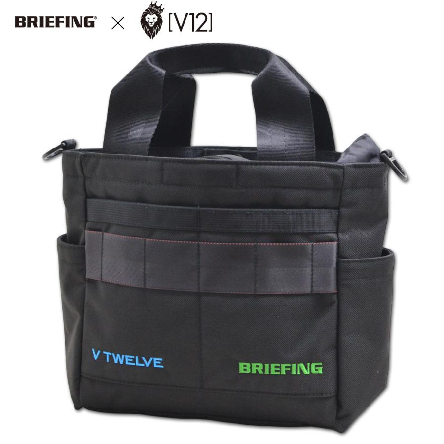 V12（ヴィ・トゥエルヴ） V12 BRIEFING カートバッグ BG12 CART BAG 黒