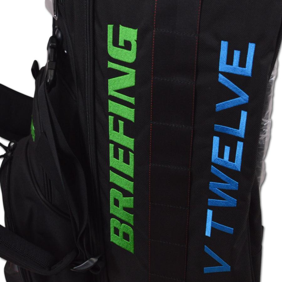 V12（ヴィ・トゥエルヴ） V12 BRIEFING キャディバッグ BG12 CADDY 9.5