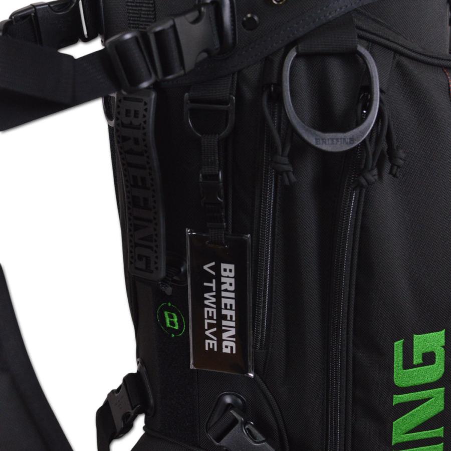 V12（ヴィ・トゥエルヴ） V12 BRIEFING キャディバッグ BG12 CADDY 9.5