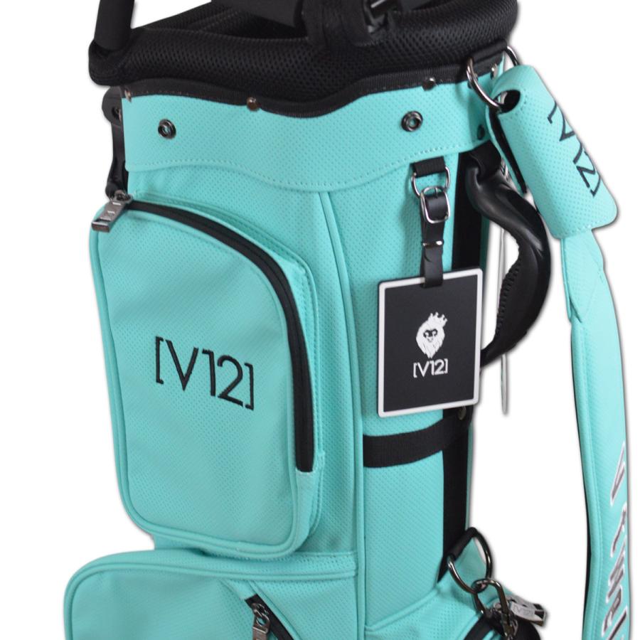 V12（ヴィ・トゥエルヴ） キャディバッグ PERFORATE CB 9インチ