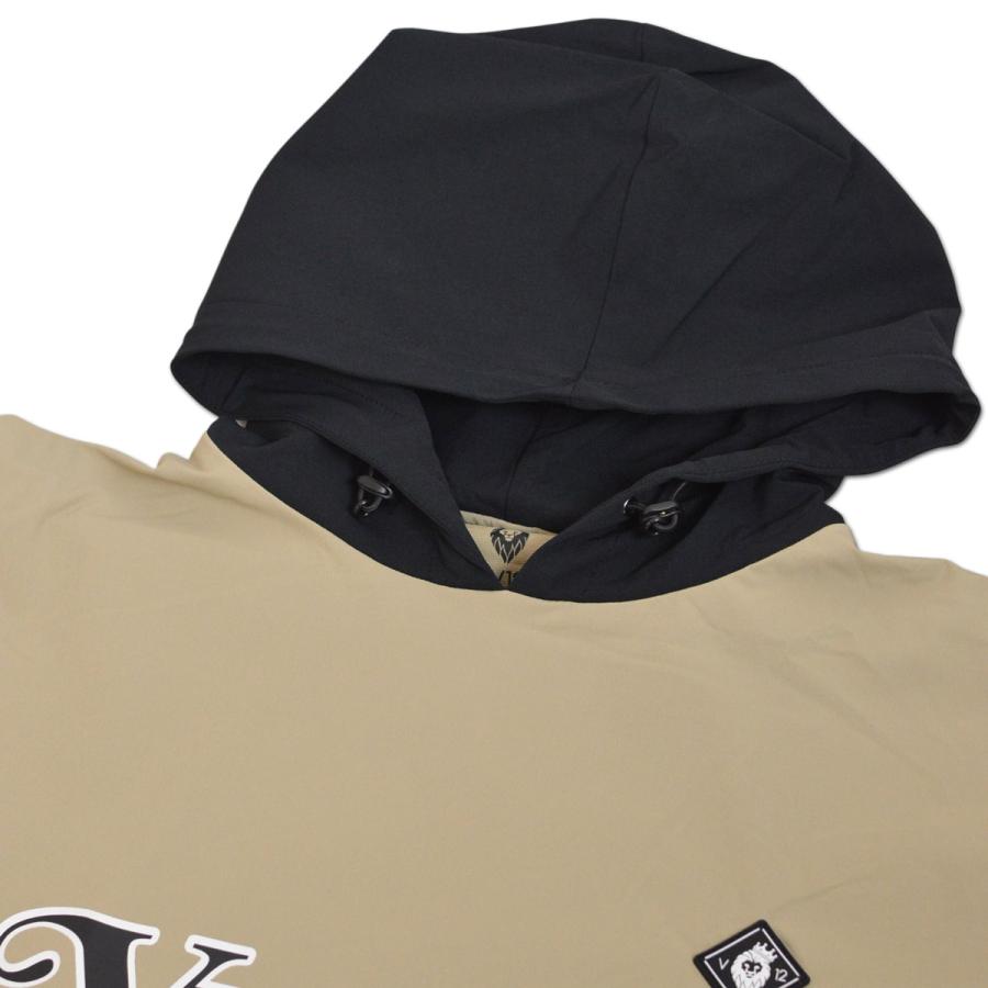 V12 パーカープルオーバー ゴルフ ゴルフウェア CORE HOODY メンズ 春夏用 ベージュ M L LL v122610jk01の画像