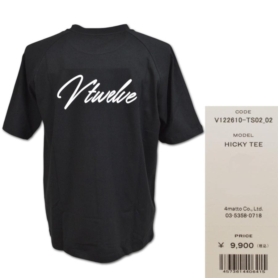 V12（ヴィ・トゥエルヴ） 半袖Tシャツ ゴルフ ゴルフウェア HICKY TEE