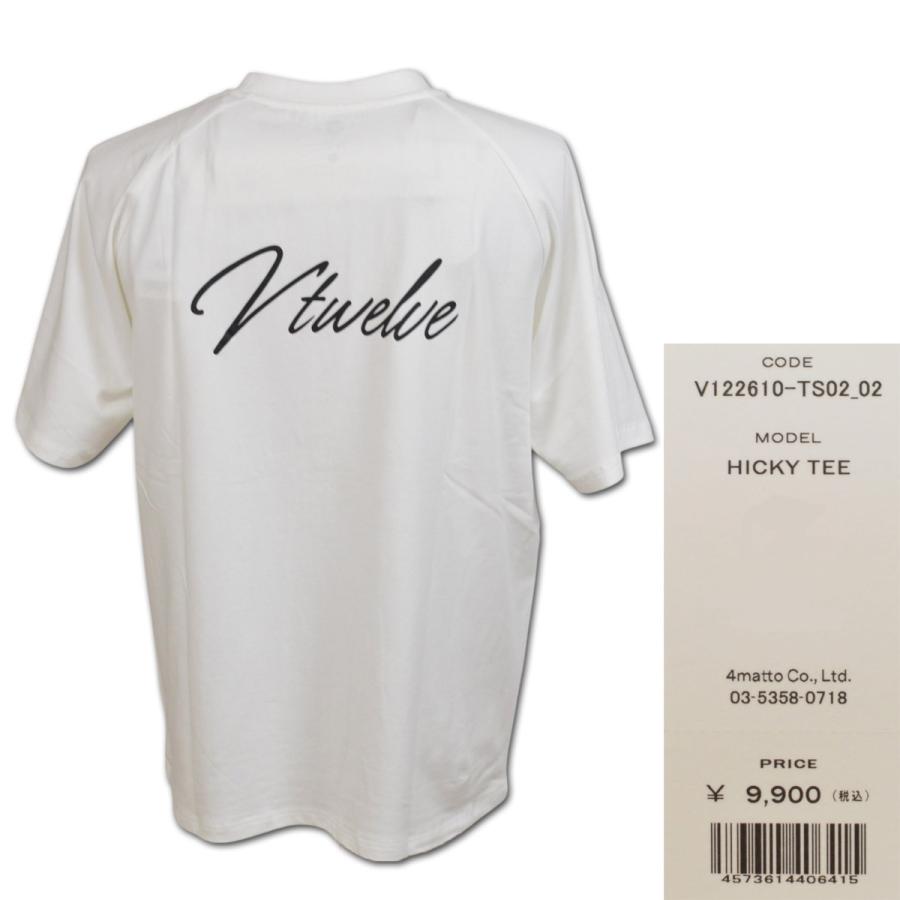 V12（ヴィ・トゥエルヴ） 半袖Tシャツ ゴルフ ゴルフウェア HICKY TEE