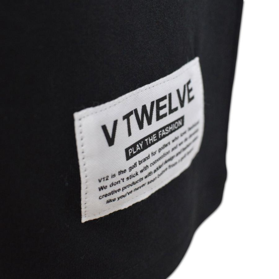 V12（ヴィ・トゥエルヴ） 半袖Tシャツ ゴルフ ゴルフウェア HICKY TEE