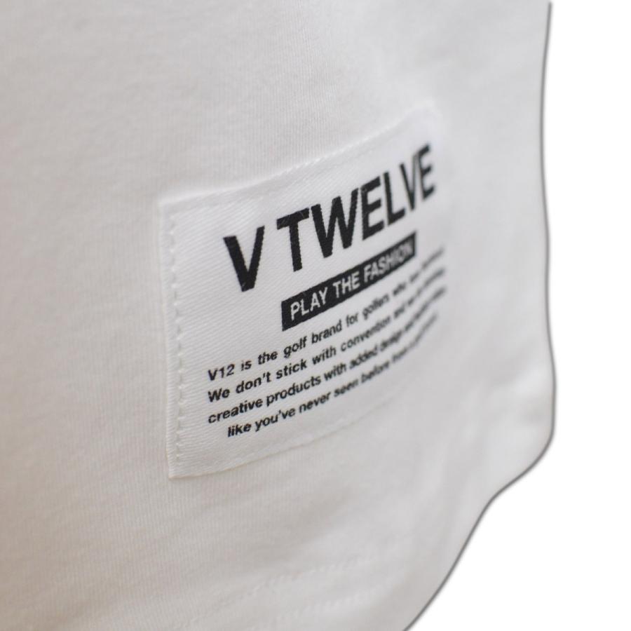 新品ゴルフウェア☆V12☆¥27500☆タグ付き☆メンズL V12（ヴィ・トゥエルヴ） 半袖Tシャツ ゴルフ ゴルフウェア HICKY TEE